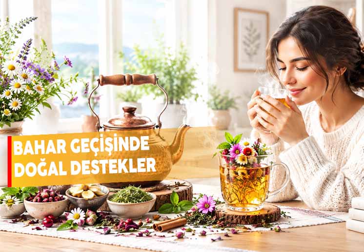BAHAR GEÇİŞİNDE DOĞAL DESTEKLER