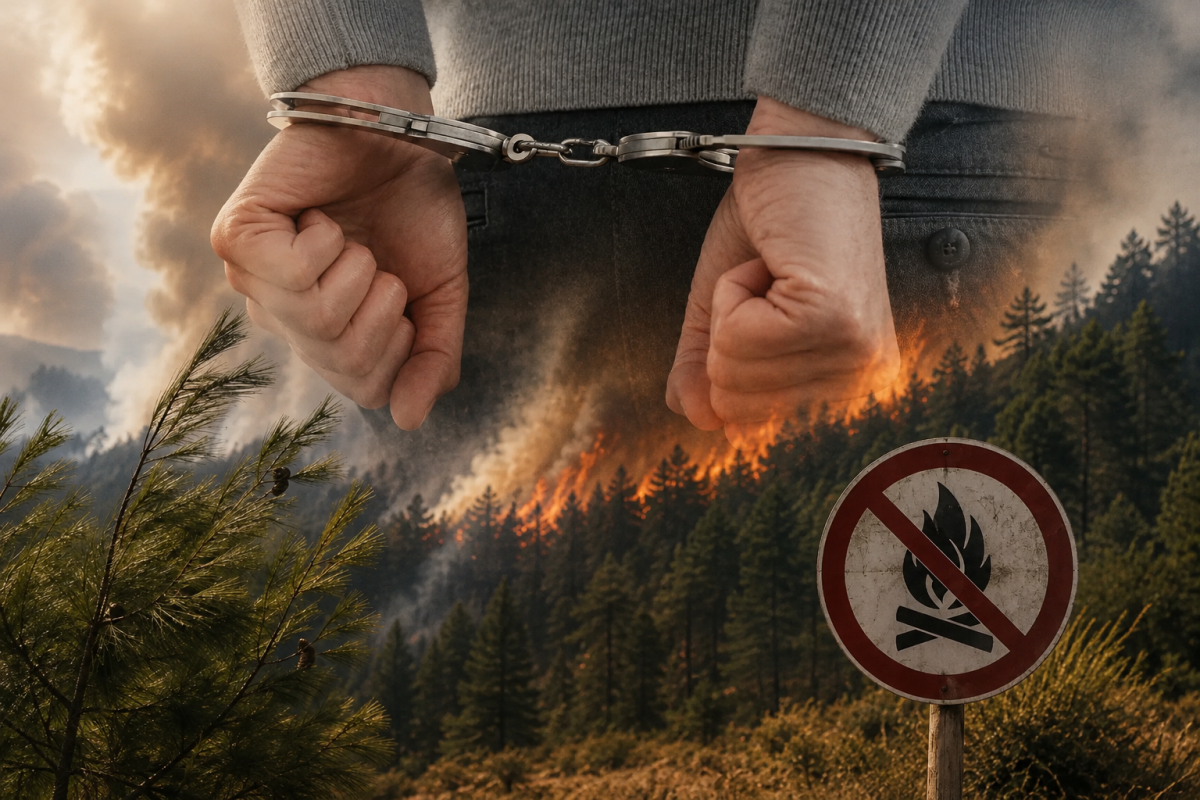 Orman yangınlarında 43 şüpheli tespit edildi: 11 kişi tutuklandı