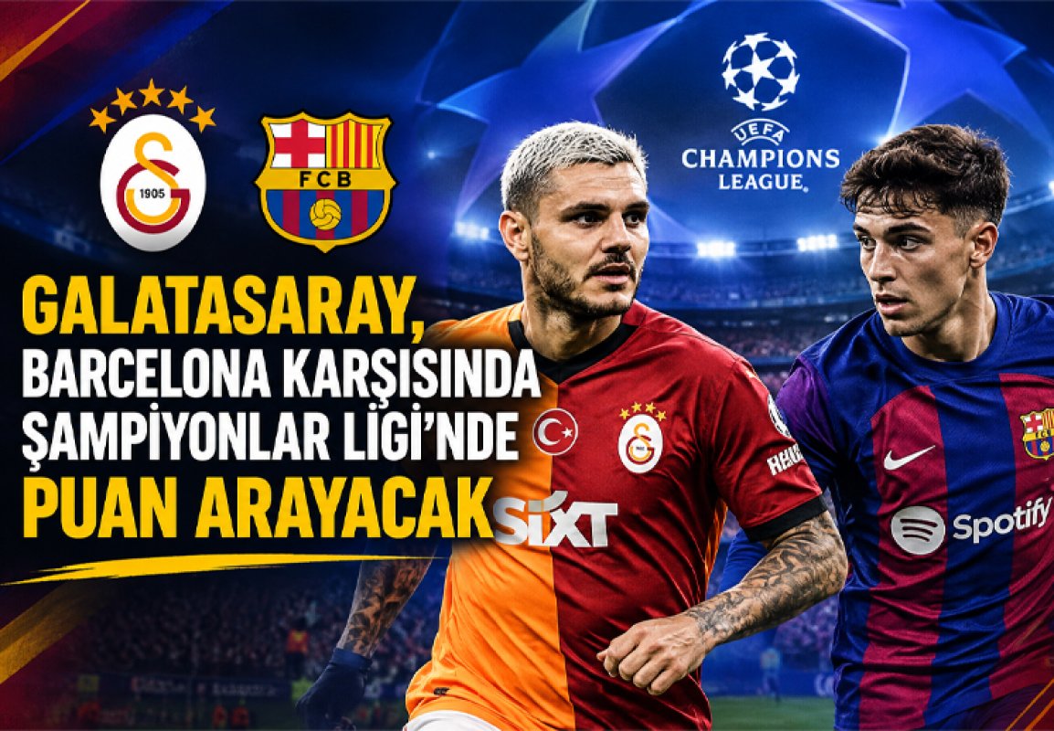 Galatasaray, Barcelona Karşısında Şampiyonlar Ligi’nde Puan Arayacak