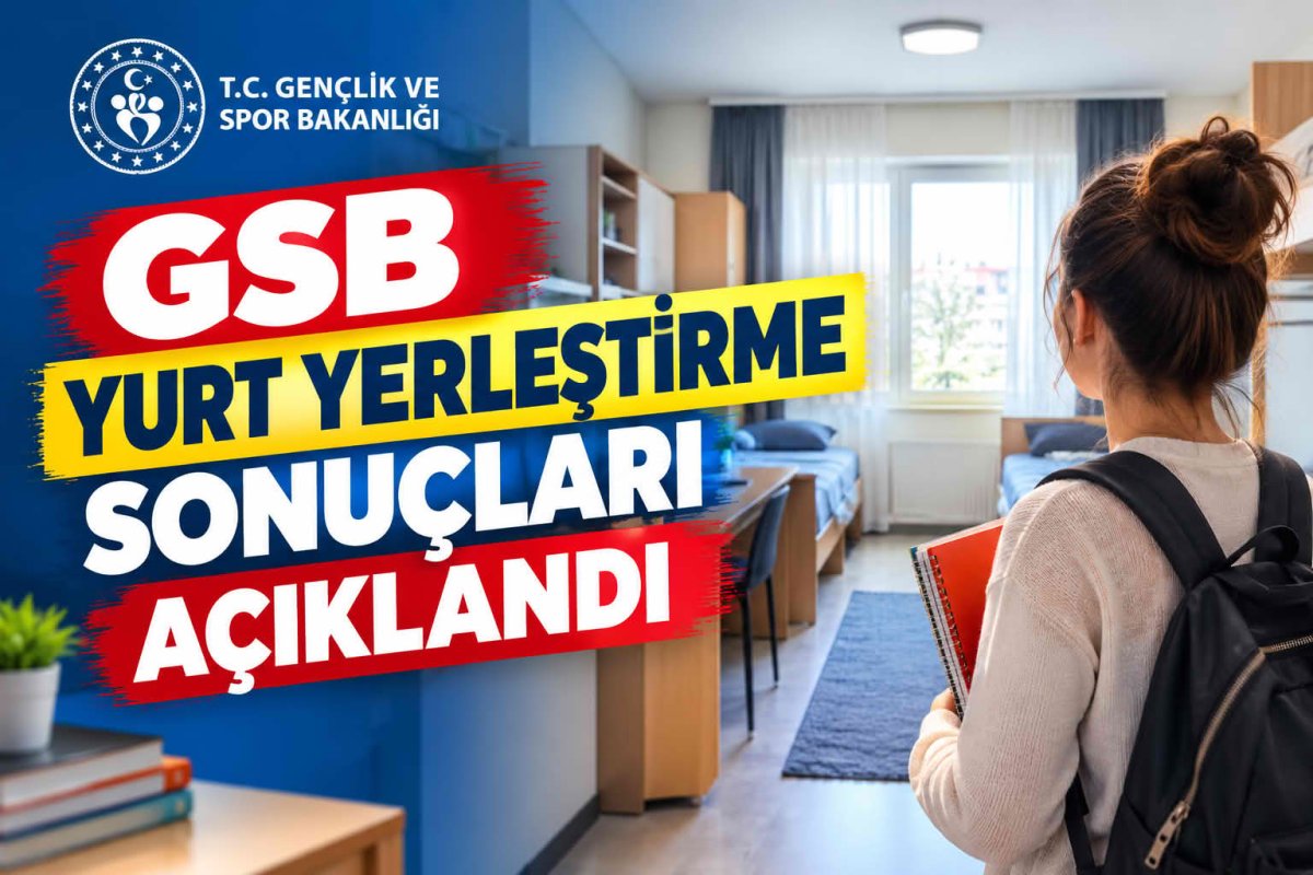 GSB yurt yerleştirme sonuçları açıklandı