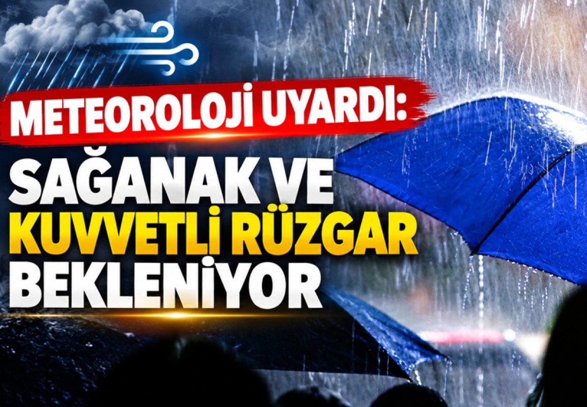 Meteoroloji’den Bursa için sağanak uyarısı: Kuvvetli yağış bekleniyor